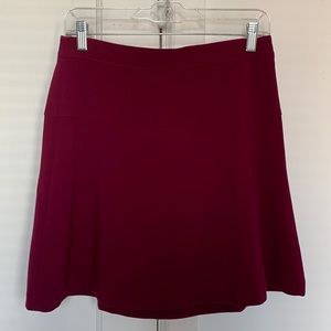 Magenta Loft A-line Skirt